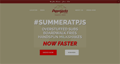 Desktop Screenshot of pepperjackssubs.com